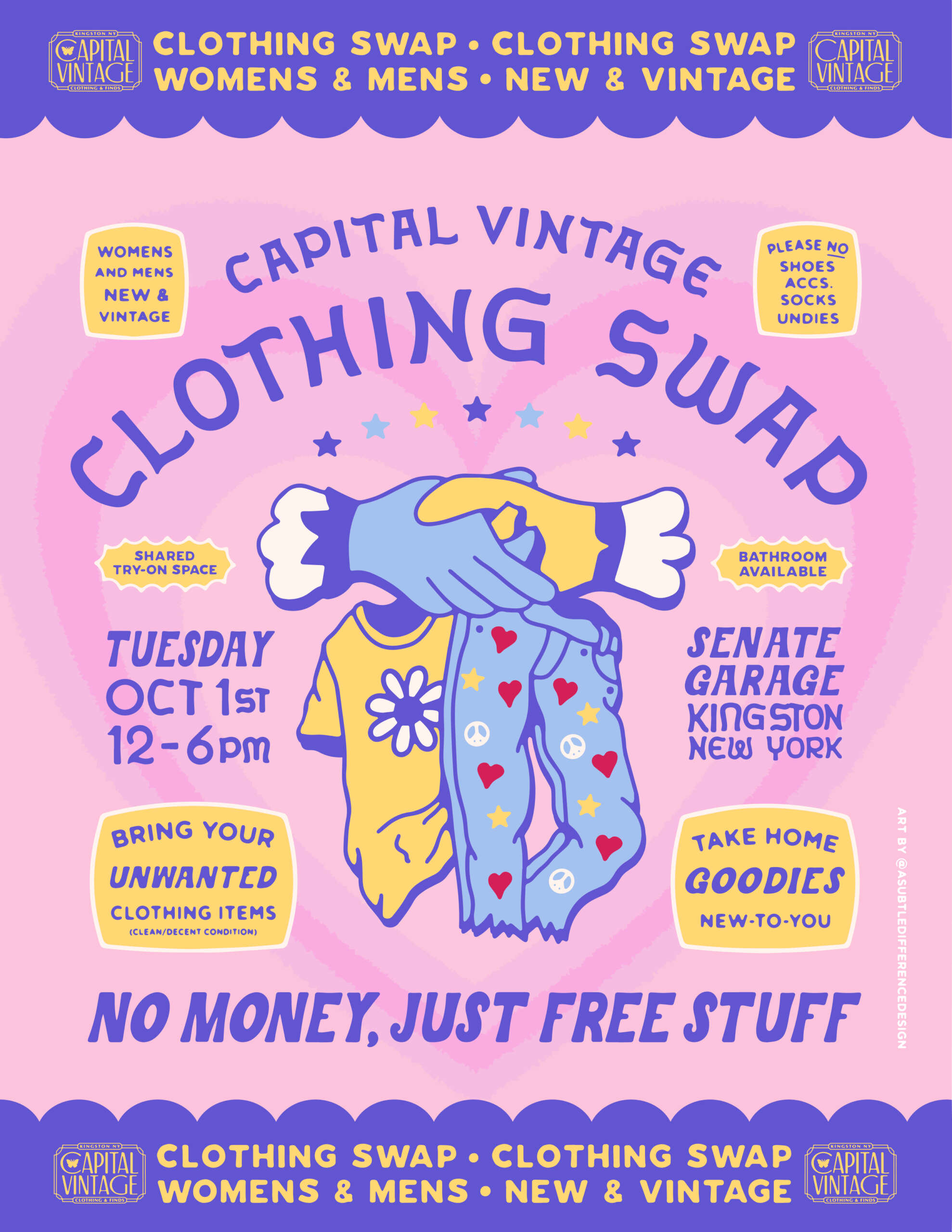 Capital Vintage Clothing Swap