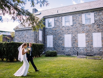 Outside Grounds Senate Garage Hudson Valley Wedding Event Venue